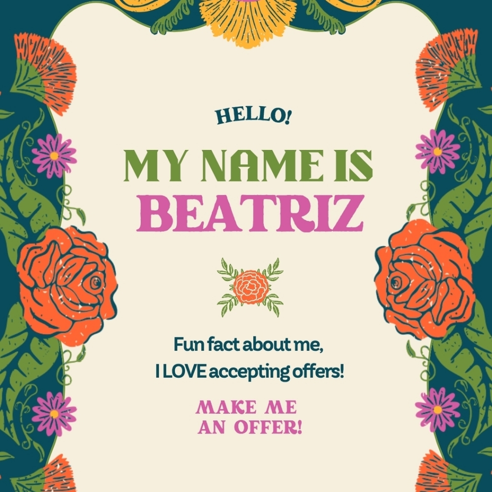 Meet your Posher, Beatriz